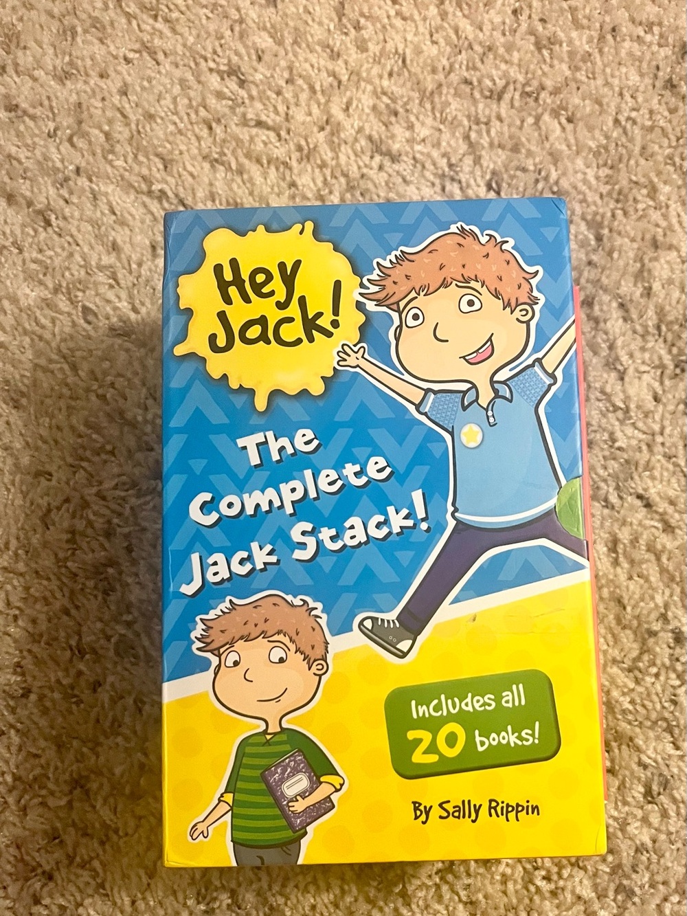 Hey Jack! The Complete Jack Stack - Blue & Yellow Boxed Set (missing one)